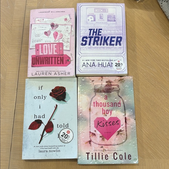 Romantic and Fiction Book Set - Picture 1 of 1